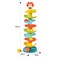 Huanger - Baby Ball Drop Tower Lion Ramp Toy - Multicolor