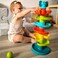 Huanger - Baby Ball Drop Tower Elephant Ramp Toy - Multicolor