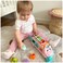 Huanger - Baby Musical Activity Bus W/ Shape &amp; Xylophone-Pink