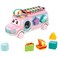 Huanger - Baby Musical Activity Bus W/ Shape &amp; Xylophone-Pink