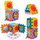 Huanger - Baby Activity Cube Multi-Functional Learning Toy - Multicolor