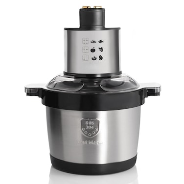 Tradeo 6.0L Stainless Steel Food Processor 500W Electric Meat &amp; Vegetable Chopper