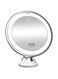 neotimely 10x Magnifying Lighted Makeup Mirror with Touch Control, Bathroom Shower Mirror with Suction Cup, 360 Degree Rotating Arm, Magnifying Mirror with Lights for Home, Bathroom Vanity and Travel