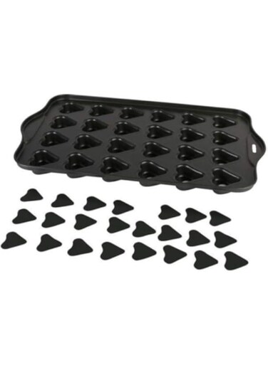 24 cavity heart cheese cake pan,food grade