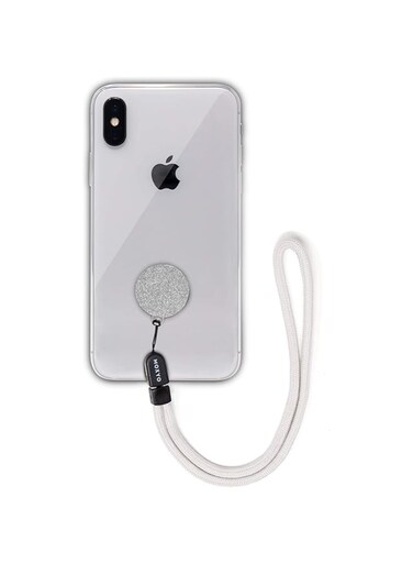 Moxyo Zigi Band Adjustable Wrist Strap Phone Lanyard for iPhone, Samsung, LG, Google, Tablets and Accessories, Adhesive Device Patch