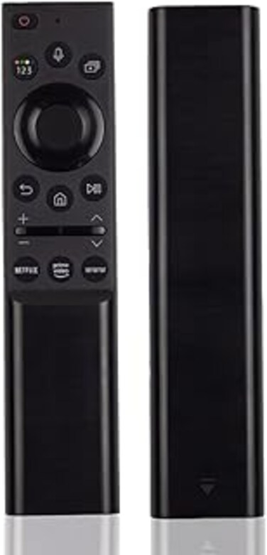 Replacement Voice Remote Control for Smart TV Includes Netflix, Prime Video and Samsung Internet Shortcut Buttons (BLACK, ELT-REM-C-01A