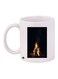 Campfire Printed Coffee Mug White/Yellow/Black
