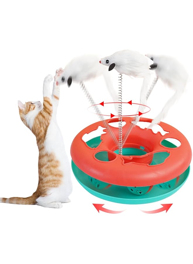 Toy Mouse Track Buy Petcronies Cat Toys, Interactive Cat Toy for Indoor Cats Excise ...