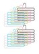 10 - Piece Multipurpose 5 Layers Trouser Hanger Pants Rack