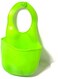 Sink Strainers Bag, Silicone Candy Sponge Holder Organizer, Bathroom Hanging Strainer, Storage Holder Brush Toothbrush Holder Organizers (GREEN)