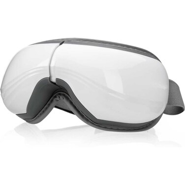 Supreme Eye Massager with Lukewarm Heat, Relax, Reduce Eye Strain, Relief from Stress, Air Compression Massage, 180&deg; Foldable, 5 Modes, Bluetooth Music, Improves Sleep