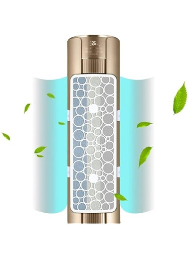 Jaffiust Cabinet Air Conditioner Purification Wind Baffle, Prevent Direct Blowing Air Conditioner Cover Air Conditioner Wind Baffle Office/Living Room Vertical Air Outlet (Size : Round)