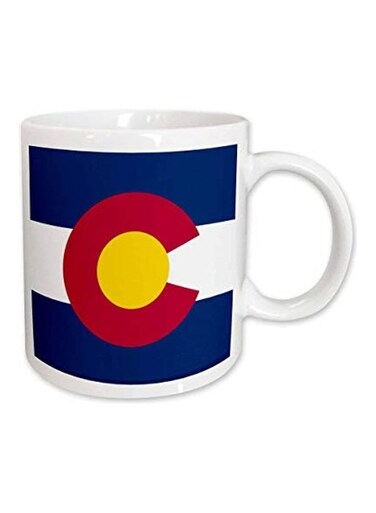 State Flag Of Colorado Printed Mug Multicolour