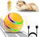 BigTuto Interactive Dog Ball Toys, Active Rolling Ball for Indoor Dogs/Cats with Motion Activated/USB Rechargeable, Moving Bouncing Ball pet Puzzle Toy