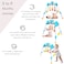 Goodway - Baby Play Gym Activity Center With Hanging Toys - Blue