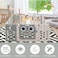 Little Angel Foldable Baby Playpen With Fence For Indoor 14 pcs-Grey