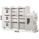 Little Angel Toys Organizers &amp; Multi Storage Rack - White