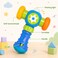 Goodway - Baby Rattle Musical Hammer Toy With Light &amp; Sound - Blue