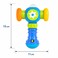 Goodway - Baby Rattle Musical Hammer Toy With Light &amp; Sound - Blue