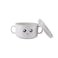 Little Angel Kids Bowls Feeding Bowl with Handle - Cream