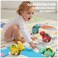 Huanger -Baby Dinosaur Push And Pull Toy Car W/ Wheels-Green