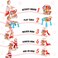 Huanger -Baby Activity Walker Sit-To-Stand Educational-Pink