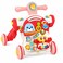 Huanger -Baby Activity Walker Sit-To-Stand Educational-Pink