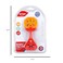 Huanger - Baby Rattle Fruit shape Soft Silicone Teether - Orange