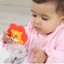 Huanger - Baby Lion Teether And Rattle Toy For Newborns