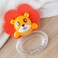 Huanger - Baby Lion Teether And Rattle Toy For Newborns