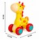 Goodway - Baby Push &amp; Go Giraffe Toy With Rolling Wheels