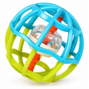 Goodway - Baby Gym Rattle Ball Toy With Rolling Sound - Green