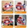 Huanger - Kids Musical Smart Steering Wheel Simulation Toy - Pink
