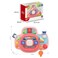Huanger - Kids Musical Smart Steering Wheel Simulation Toy - Pink