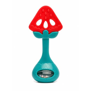 Huanger - Baby Fruit Teether With Rattle - Watermelon