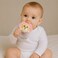 Huanger - Baby Lion Teether And Rattle Toy For Newborns Pink
