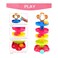 Huanger - Baby Toys Enlightening Roll The Ball