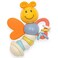 Goodway - Baby Rattle Teether Toy With Twisting Body &amp; Colorful Rings