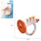 Goodway - Baby Trumpet Rattle Toy With Colorful Beads Handle - Pink