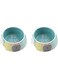 TarHong Best Friends Forever Pet Bowl, Medium, 7.1 x 2.8, 2.5 Cups, Melamine, Set of 2