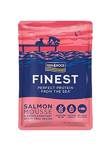Fish4Dogs Finest Salmon Mousse for Dogs 100g