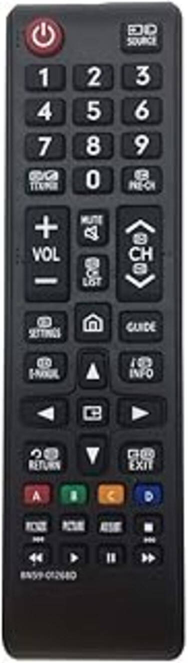 MYHGRC Replacement BN59-01268D Samsung Remote Control for Samsung LED LCD Smart TV QE49Q7 QE55Q8 QE65Q9 QE75Q8 QE88Q9 UE32M5500 UE32M5520 UE40MU6400 -No setup required Universal Samsung TV Remote