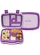 Bentgo&reg; Kids Leak-Proof, 5-Compartment Bento-Style Kids Lunch Box - Ideal Portion Sizes for Ages 3 to 7, BPA-Free, Dishwasher Safe, Food-Safe Materials (Purple)