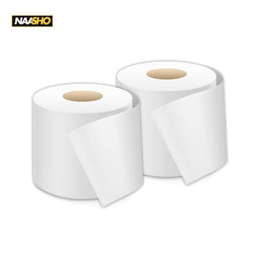 Carrefour Maxi Multi-Purpose Towel White - 2 Rolls