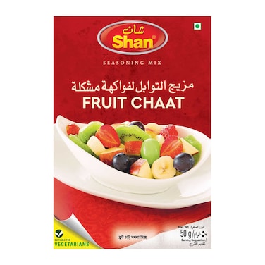 Shan Fruit Chaat Masala Seasoning Mix 60g