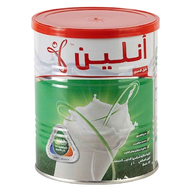 أنلين مسحوق حليب قليل الدسم وغني بالكالسيوم 400 غرام
