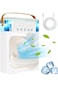 Portable Air Conditioner, 900ML Cooler Fan with Ice Tray, 5 Mist Modes, 7 Lights, 8H Timer