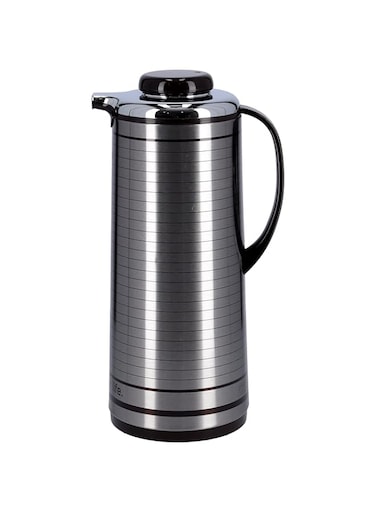 Geepas GVF5259 Vacuum Flask   Coffee Heat Insulated Thermos   1.3L   for Keeping Hot/Cold Long Hour Heat/Cold Retention, Multi-Walled Vacuum for Coffee, Hot Water, Tea, Beverage
