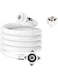 Arooma 2m Water Inlet Hose Pipe with Tap Connector Adapter for Automatic Washing Machine, PVC Explosion-proof Extension Tube (6.56Ft/2 Meters) White