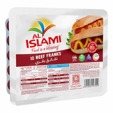 Al Islami Beef Franks, 340g